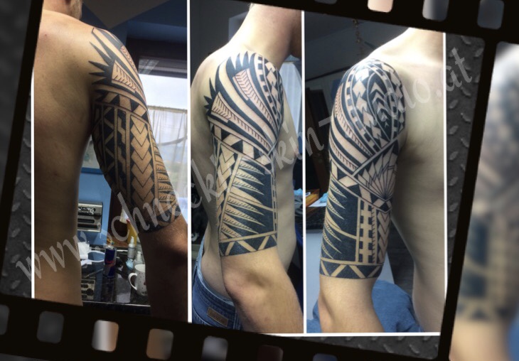 Blackwork Tattoo aus Steyr – Schneckis Skin Studio