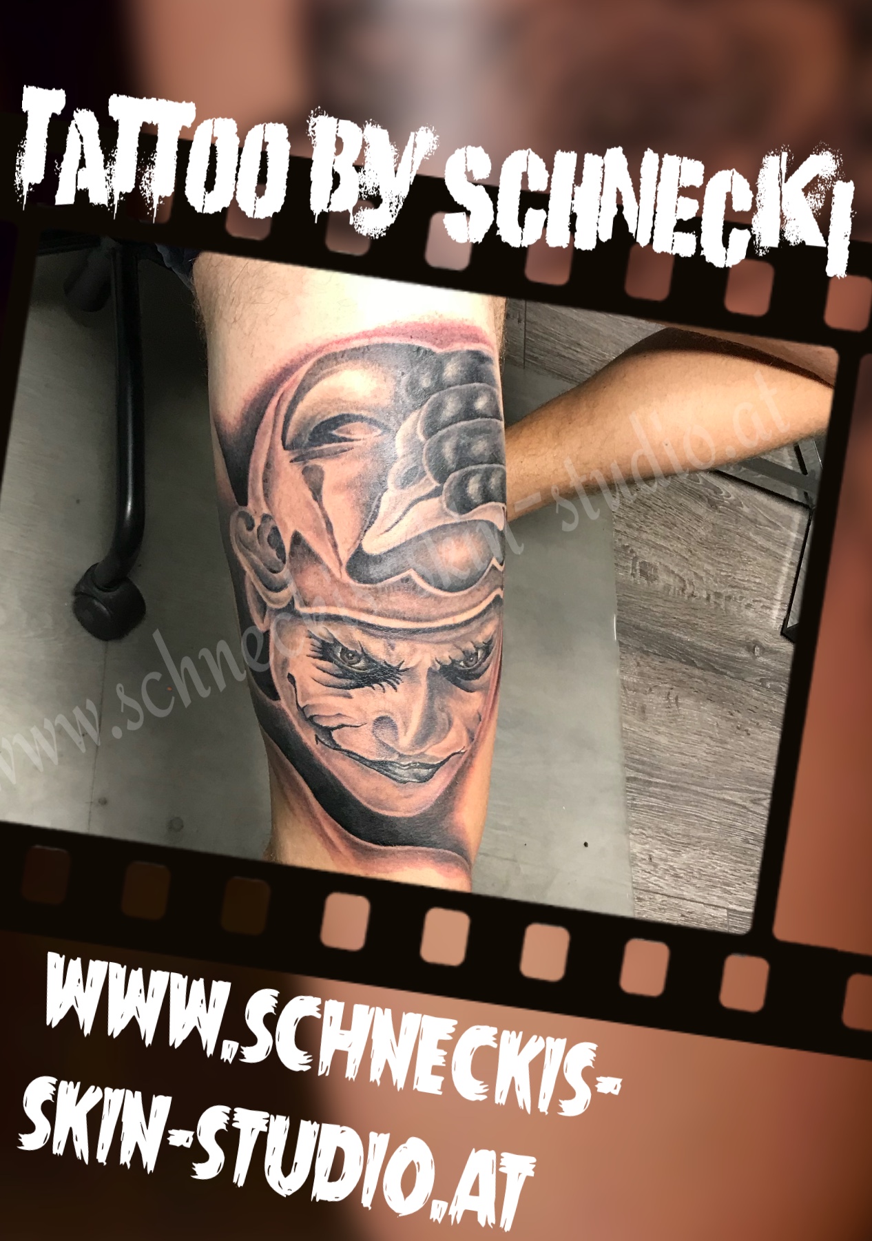 Black & Grey Tattoo aus Steyr – Schneckis Skin Studio