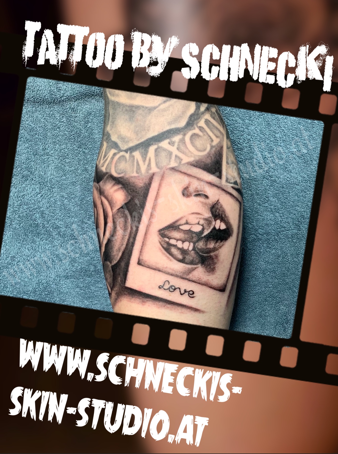 Black & Grey Tattoo aus Steyr – Schneckis Skin Studio