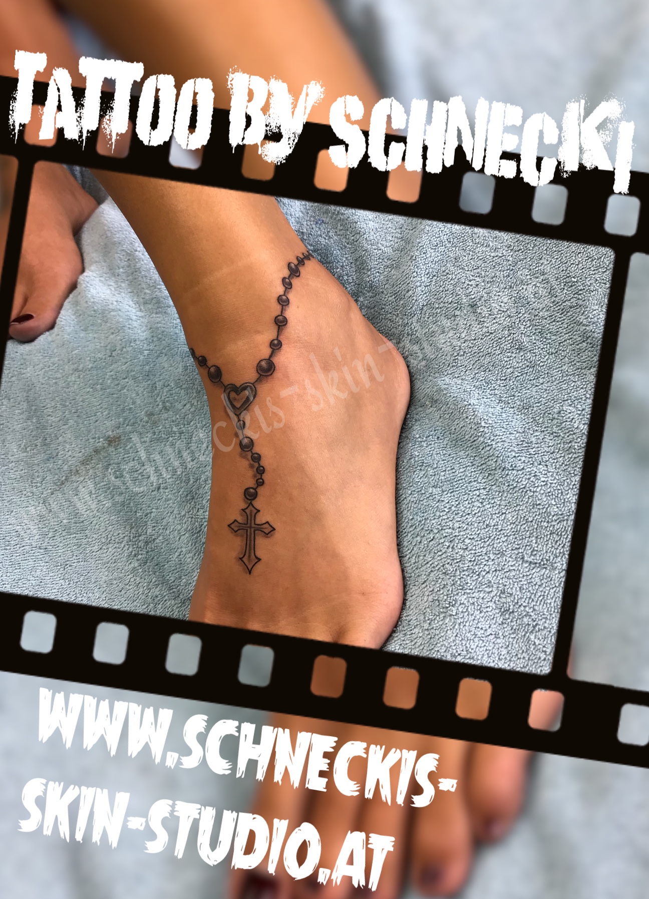 Black & Grey Tattoo aus Steyr – Schneckis Skin Studio