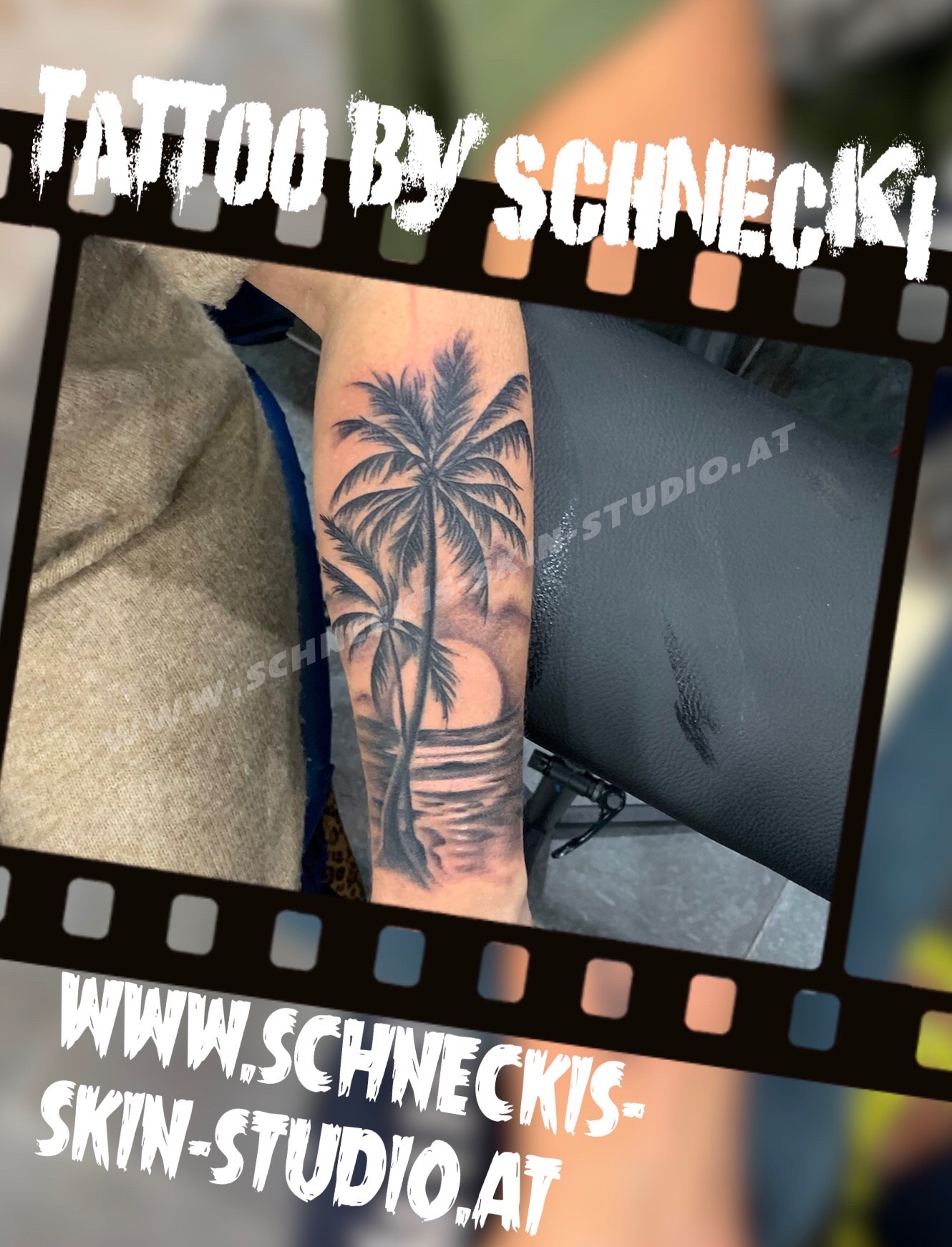 Black & Grey Tattoo aus Steyr – Schneckis Skin Studio