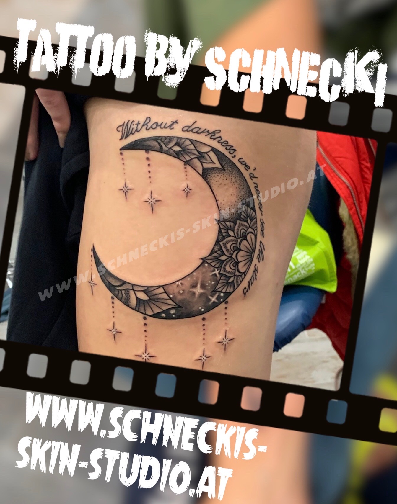 Black & Grey Tattoo aus Steyr – Schneckis Skin Studio